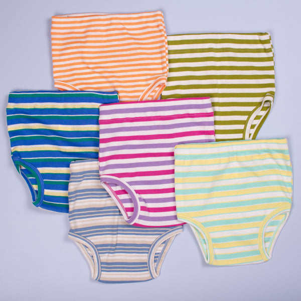 Children's Unisex Unders, Deep Sea, Forest & Lemon