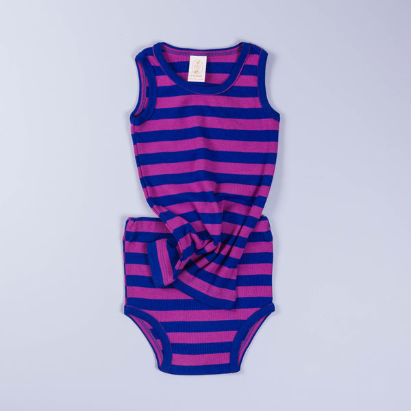 Children's Unisex Unders, Fuchsia & Cobalt