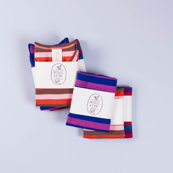 Children's Unisex Unders, Fuchsia & Cobalt