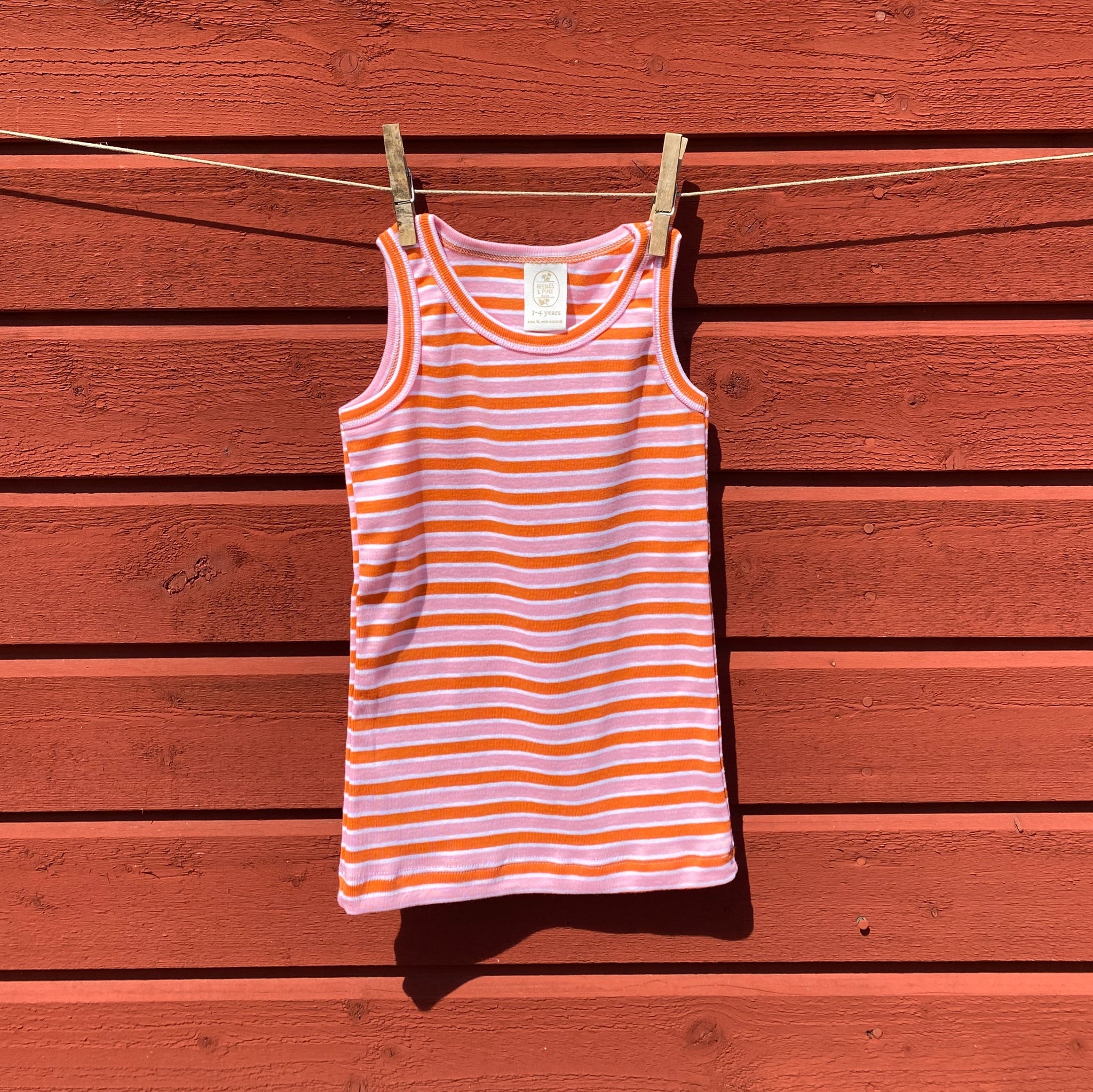 Children's Unisex Underwear Tank, Rose & Calendula