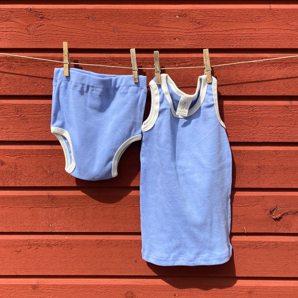 Children's Unisex Underwear Tank, Forget Me Not