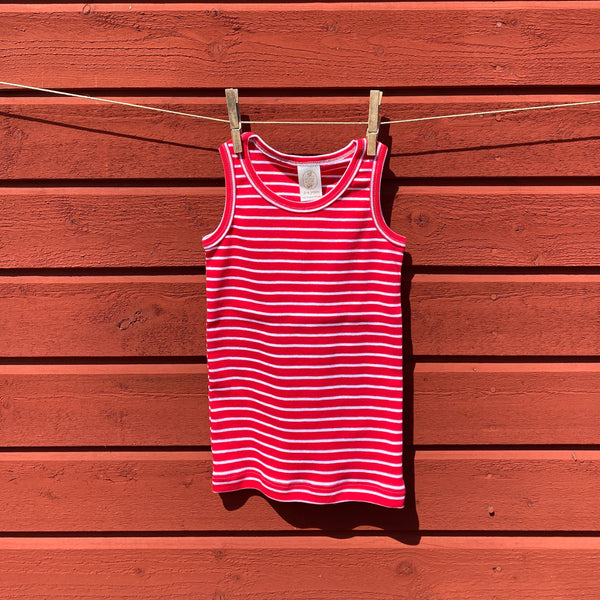 Children's Unisex Underwear Tank, Poppy & Snow